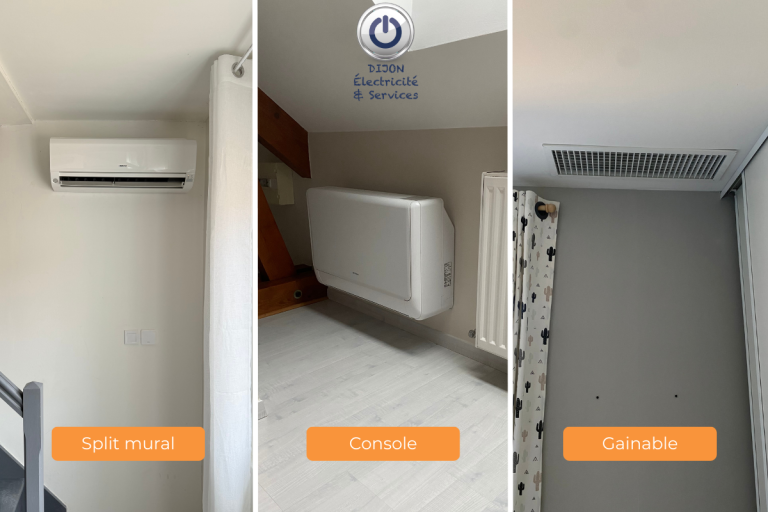 Climatisation réversible à Dijon, Ouges et Longvic : quel système choisir entre split, console ou gainable ?
